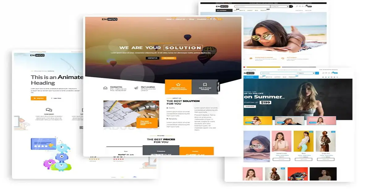Enwoo: Best Free Multipurpose WordPress Theme
