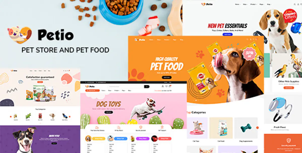 Petito - Animals and Pets Store WooCommerce Theme